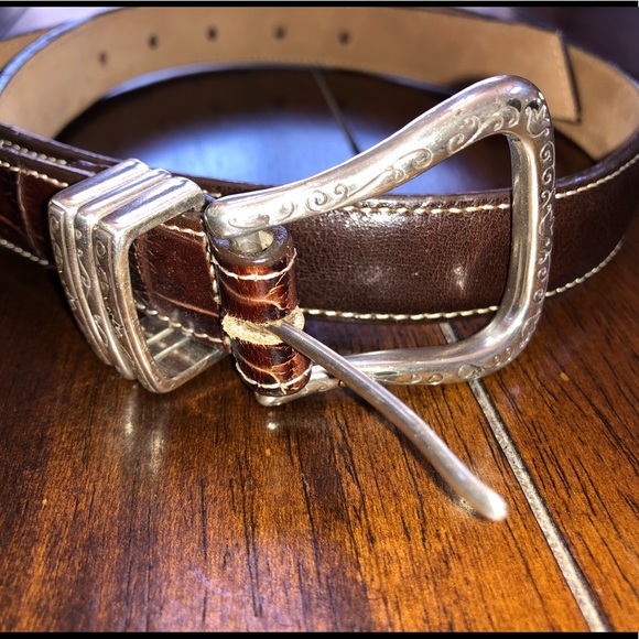 Brighton leather belt - Picture 2 of 8